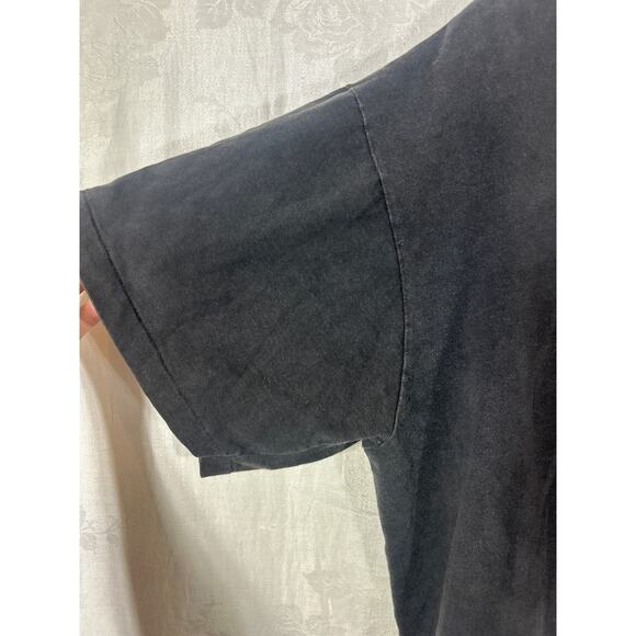 VTG Lost in the 50s T Shirt 2X Black Single Stitch USA Made Pink Convertible - Picture 6 of 9